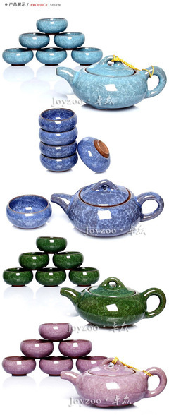 供應高品質冰裂茶具套裝——臺灣紫砂與陶瓷工藝的完美融合